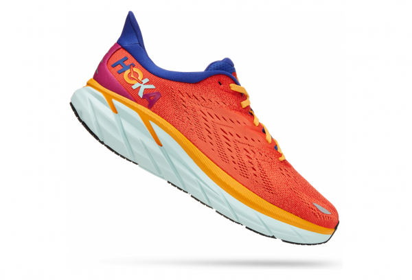 Hardloopschoenen Hoka One One Clifton 8 St (Art) Pack Oranje Multi-Color 4 Hardloopschoenen Hoka One One Clifton 8 St (Art) Pack Oranje Multi-Color - Afbeelding 2