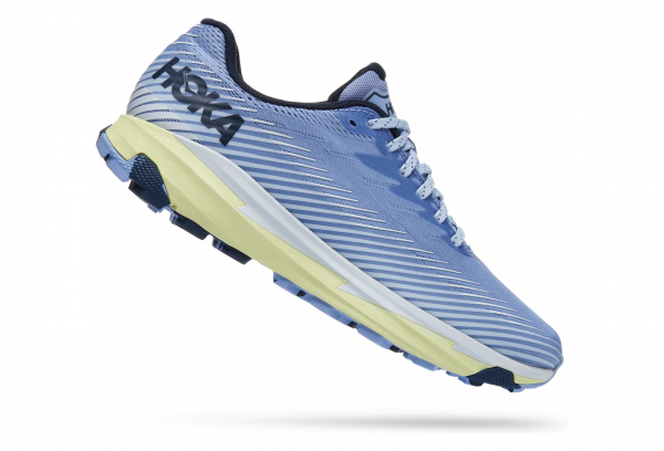 Hoka One One Torrent 2 Trail Schoenen Blauw Geel Vrouwen 4 Hoka One One Torrent 2 Trail Schoenen Blauw Geel Vrouwen - Afbeelding 2