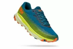 Hoka One One Torrent 2 Trail Schoenen Blauw Geel Oranje