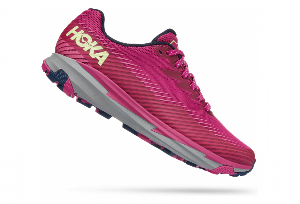 Hoka One One Torrent 2 Trail Shoes Fuchsia Pink Women 3 Hoka One One Torrent 2 Trail Shoes Fuchsia Pink Women - Afbeelding 2