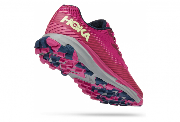 Hoka One One Torrent 2 Trail Shoes Fuchsia Pink Women 4 Hoka One One Torrent 2 Trail Shoes Fuchsia Pink Women - Afbeelding 3