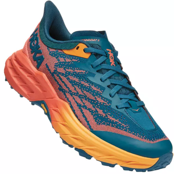 HOKA ONE ONE SPEEDGOAT 5 W BLUE CORAL/CAMELLIA 22 5 HOKA ONE ONE SPEEDGOAT 5 W BLUE CORAL/CAMELLIA 22 - Afbeelding 3