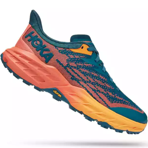 HOKA ONE ONE SPEEDGOAT 5 W BLUE CORAL/CAMELLIA 22 6 HOKA ONE ONE SPEEDGOAT 5 W BLUE CORAL/CAMELLIA 22 - Afbeelding 4