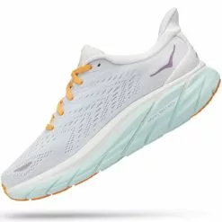 HOKA ONE ONE CLIFTON 8 W WHITE OF BLUE /ORANGE 22 13 HOKA ONE ONE CLIFTON 8 W WHITE OF BLUE /ORANGE 22 -Hoka Winkel 9 108422 clifton 8 w white of blue orange 1119394 bdbw 06