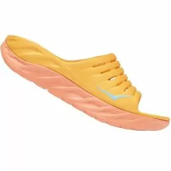 HOKA ONE ONE ORA RECOVERY SLIDE 2 W AMBER YELLOW/SHELL CORAL 22 -Hoka Winkel 9 110343 ora recovery slide 2 w amber yellow shell coral 1134527 aysc 04