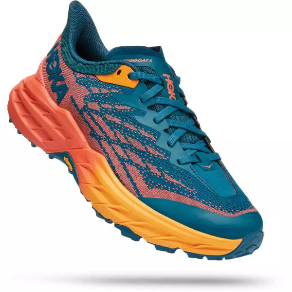 HOKA ONE ONE SPEEDGOAT 5 WIDE W BLUE CORAL/CAMELLIA 22 6 HOKA ONE ONE SPEEDGOAT 5 WIDE W BLUE CORAL/CAMELLIA 22 - Afbeelding 4