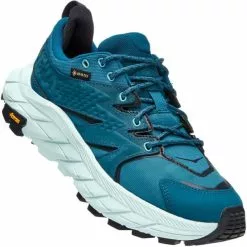 HOKA ONE ONE W ANACAPA LOW GORE-TEX BLACK/BLUE GLASS 22 -Hoka Winkel 9 111766 w anacapa low gtx black blue glass 1119373 bcbgl 03