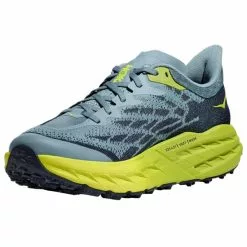HOKA ONE ONE SPEEDGOAT 5 WIDE STONE BLUE/DARK CITRON 23 -Hoka Winkel 9 123929 speedgoat 5 wide stone blue dark citron 1123159 sbdct 04