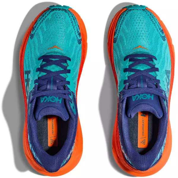HOKA ONE ONE CHALLENGER 7 W CERAMIC/VIBRANT ORANGE 23 7 HOKA ONE ONE CHALLENGER 7 W CERAMIC/VIBRANT ORANGE 23 - Afbeelding 5