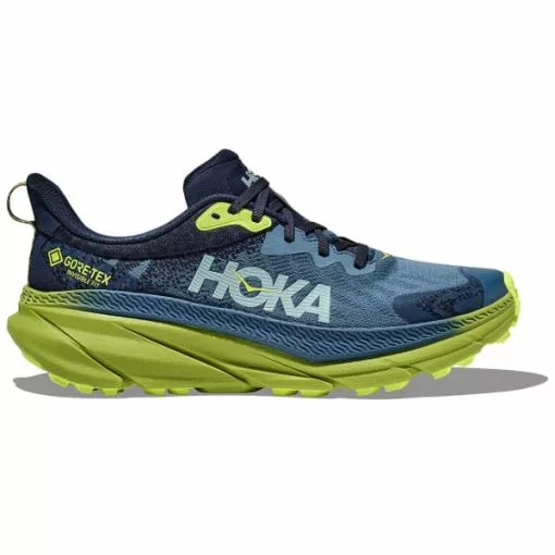 HOKA ONE ONE CHALLENGER 7 GORE-TEX OUTER SPACE/DARK CITRON 23 -Hoka Winkel 9 124141 challenger 7 gore tex outer space dark citron 1134501 osdc 01