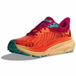 HOKA ONE ONE CHALLENGER 7 FLAME/CHERRIES JUBILEE 23 -Hoka Winkel 9 126059 challenger 7 flame cherries jubilee 1134497 fcjb 04