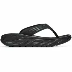 HOKA ONE ONE ORA RECOVERY FLIP 2 BLACK/DARK GULL GRAY 23