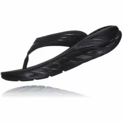 HOKA ONE ONE ORA RECOVERY FLIP 2 BLACK/DARK GULL GRAY 23 -Hoka Winkel 9 90460 ora recovery flip black dark gull gray 1099675 bdggr 04